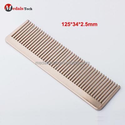 China Good Home Travel Size Metal Hair Comb 2018 Custom Gift Items For Ladies for sale