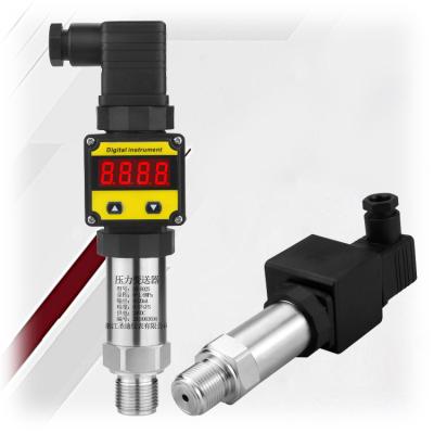 China 304 stainless steel factory price pressure sensor 0-5v 4-20ma pressure transmitters for liquid gas and vapor for sale