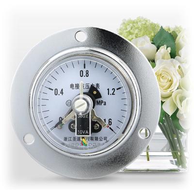 China Mini 60mm Housing Chrome Nickel Plated Stainless Steel Pressure Gauge Pressure Gauge Of Stainless Steel for sale