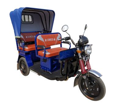 China China Passenger 2 Seaters Small Electric Rickshaw With Foldable Roof for sale