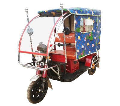 China Small Passenger Electric Rickshaw 4 Seater 48V/1000W for sale