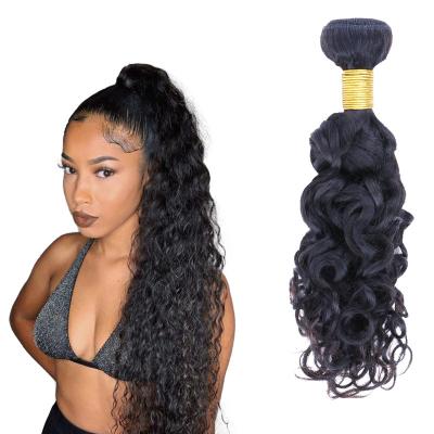 China Water Wave Natural Hair Cuticle Aligned Virgin Quality Wet Curly Lace Front Wavy Wig for sale