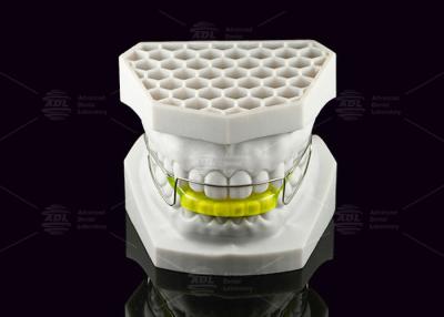 China Acrylic Orthodontic Bionator Appliance Corrects Class II Malocclusion for sale