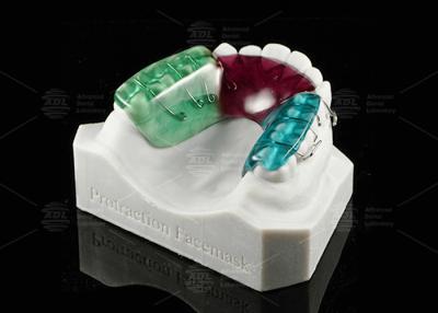 China Overbite Correction Protraction Facemask Teenagers Protraction Face Mask Orthodontics for sale