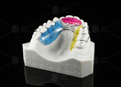 China Customizable Spring Hawley Retainer Removable Teeth Position Retention for sale