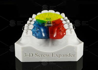 China Stainless Steel Acrylic Screw Expander Orthodontic Treatment Removable for sale