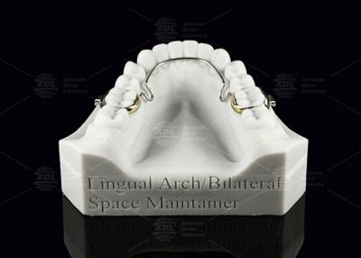 China Lingual Arch Biliteral Space Maintainer Stainless Steel Teeth Space Maintainers for sale