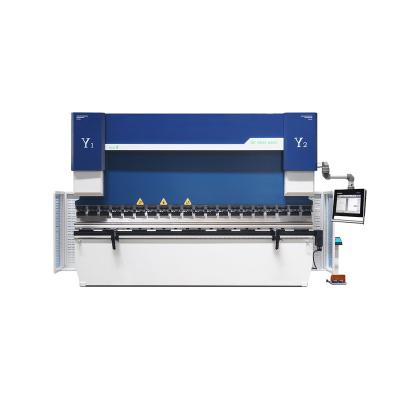 China Hydraulic Servo Metal Plate Bending Machine Metal Building Material Stores Electro Metal CNC Sheet Metal CNC Press Brake for sale