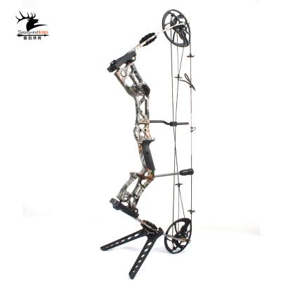 China Hunting Leixun Archery KS02 70LBS compound bow for hunting RH archery for archery maker shooting camouflage or black color for sale