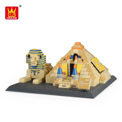 China Hot sale toys 2021 china gift large 643 pcs plastic pyramids in pyramid building blocks play children learning cheap 2021 china buy legoing educational toys for sale