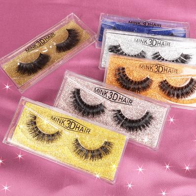 China New Brand Mink Eyelash Clean Natural Soft Listing Lashes MOQ Small Eyelashes for sale