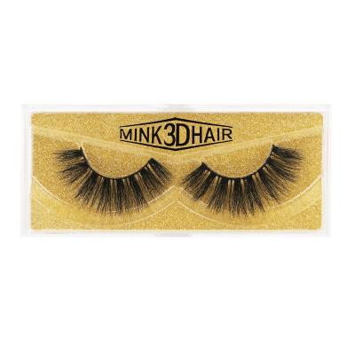 China Thick new product false eye lashes 3d 25mm mink eyelashes factory price wholesale customized packaging boxes for sale