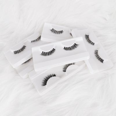 China Factory Price 100% Real Hair Lashes Full Strip Natural Soft Dramatic Eyelashes Custom Packaging Factory Price for sale