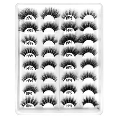 China Lashes5D Series Lxplus 30Mm Mink Eyelash Packaging Fluffy Siberian Series Wholesale Natural Soft Natural 20Mm Strips Eyelashes Volume for sale