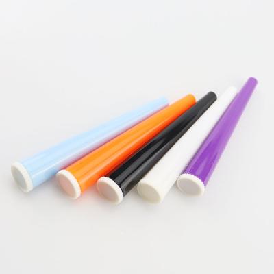 China 10g SmokingWeed Plastic/Acrylic/Glass/Aluminum Smoking Accessories Pre Rolled Pre-Roll Cone Packaging Custom Flip Top Blunt Tubes for sale