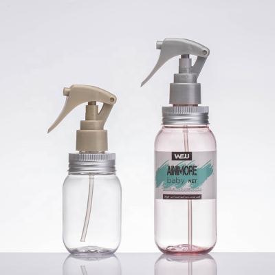 China BEAUTY PACKAGING 300ml 750ml pink empty spray bottle plasic pump bottle for cosmetic packaging for sale