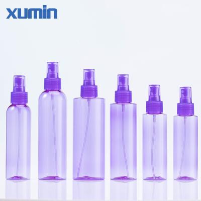 China Recyclable Plastic Cosmetic Bottles 100ml Spray Bottle In White Lotion Bottle for sale