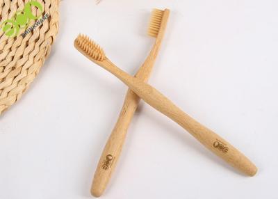 China Pear Shaped Adult Environmental Bamboo Toothbrush  For Travel for sale