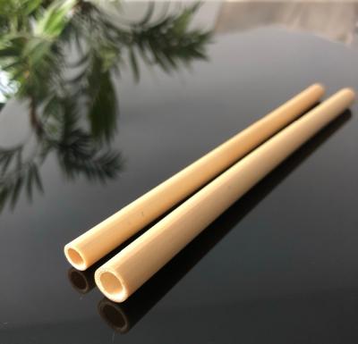 China Disposable Water Bottle Accessories Nature Bamboo Drinking Straw for sale