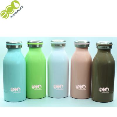 China Beautiful Double Wall Vacuum Insulated Stainless Steel Water Bottles for sale