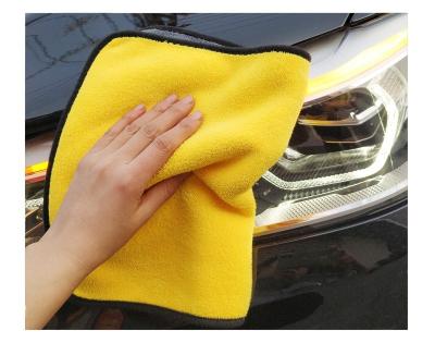 China Professional Wholesale Microfiber Car Fleece Coral Detailing Towel Hypoallergenic for sale