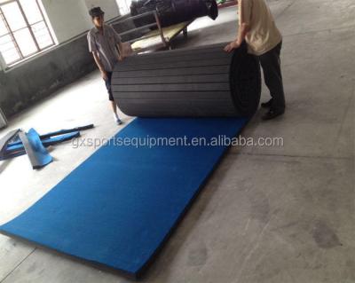 China Easy Roll Up Best Price CHEERLEADING MAT Flexi Treadmill For Cheerleading And Tumbling Exported for sale