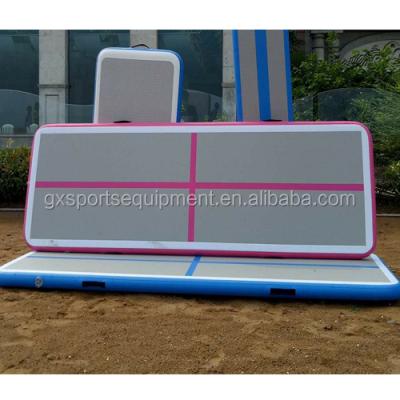 China Gymnastics CHINA Popular Inflatable Air Tumble Track For Gymnastics for sale