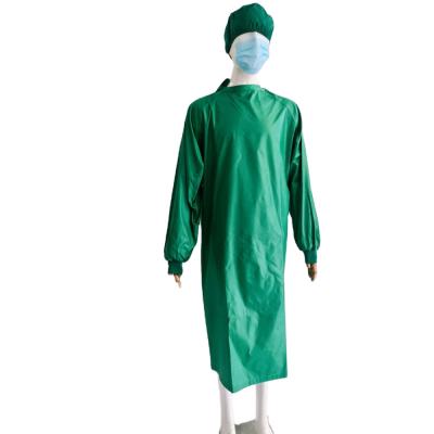 China best selling 99%polyester+1%carbon surgical gown medical smms surgical gown for sale