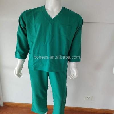 China Non-fiber Hospital Uniform Surgical Gown Medical Uniform With Long Sleeve for sale