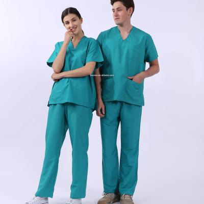 China Hospital Hospital Uniform Medical Surgical Scrubs Set for sale