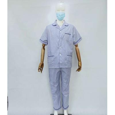 China Hospital Factory 100% Cotton Inpatient Uniform for sale