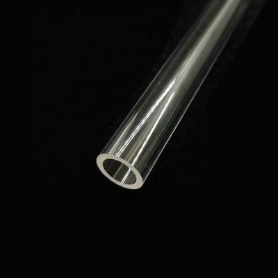 China LED display/illuminate lamp/LED parts factory supply high transparent molded acrylic tube clear plastic tube for sale