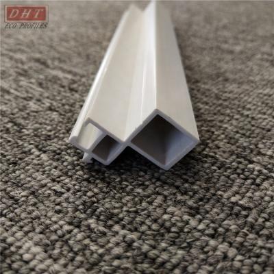 China Modern Customized PVC Plastic Extrusion Profile Of Glass Door And Window Frame for sale