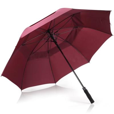 China Modern Outdoor Windproof Personal Double Layer Sun Golf Umbrellas for sale