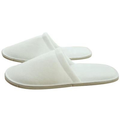 China Manufacturer Wholesale White Disposable Hotel Slippers, High Quality Hotel/Spa Slipper For All Seasons 010 for sale