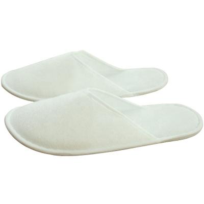 China Non-slip Disposable Portable Spa Slippers Hotel Bathroom Pedicure Plush Unisex Hotel Bed - and - Breakfast Slippers 05 for sale