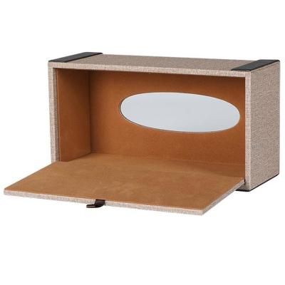 China Eco-friendly Storage Box Wholesale Hotel Large Capacity Rectangular Toiletry Manufacturer Tissue Box for sale