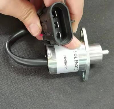 China 12V Excavator Stop Solenoid 2848A281 for sale