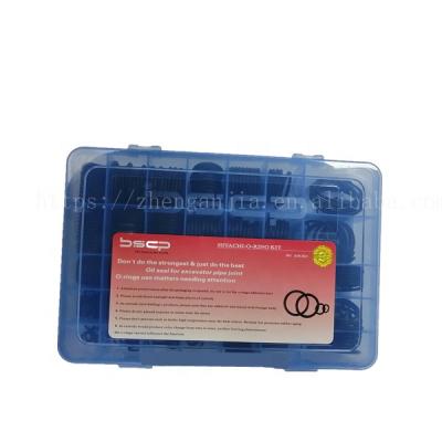 China Crawler Excavator Good Quality Hitachi O Ring Assortment Seal Kit Oring Box 90 Shore For Hitachi Excavator for sale