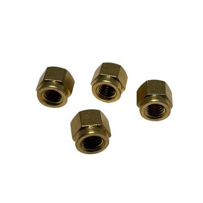 China Heavy Industry High Quality Cover Insert Nut Dome Alloy  Brass Hex Nut Screw for sale