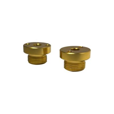 China Stainless steel Outstanding Quality Brass Bolt Screw Thread Circular Fastener Hardware for sale