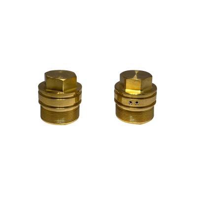 China Heavy Industry Manufacturer Custom Hex Nut Brass Cooper Oil Pump Plug for sale