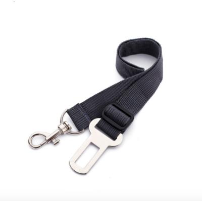 China Pet Viable Collars Adjustable Dog Car Seat Belt And Safety Leash for sale