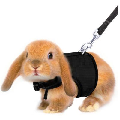 China Cheap DETACHED Pet Supplies Mesh Breathable Harness Walking Leads Hot Selling Rabbit for sale