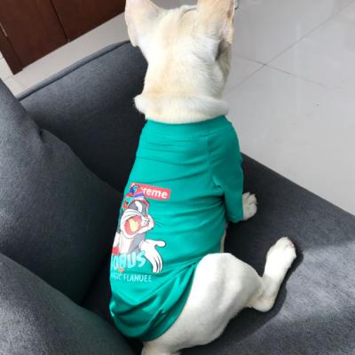 China Sustainable Designer Pet Clothes Dog Clothes Matching Summer Odale Dog T-Shirt Dog and Owner Clothes for sale