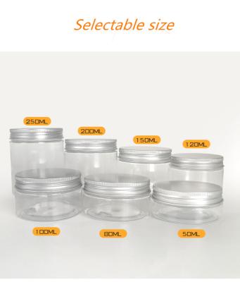 China 250ml BEAUTY PACKAGING Plastic Food Package Jar Wide Lip Plastic Food Box Bottles for sale