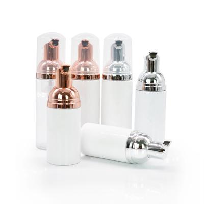 China Household Products Wholesale Empty 30ml 40ml 50ml 60ml 70ml 80ml 100ml Rose Gold Hair Mousse Bottles for sale