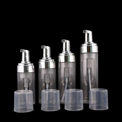 China Silver Low Price 100ml 120ml 150ml 200ml Household Products Foaming Detergent Bottle Foaming Foaming Pump Bottle for sale