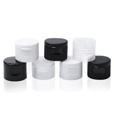 China Non Spill 18mm 20mm Plastic Flip Top Bottle Cap 24mm for sale