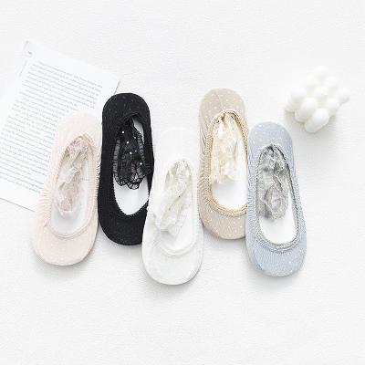 China Good Quality Breathable Cheap Comfortable Skin Factory Price Invisible Bandages Lace Up Boat Socks for sale